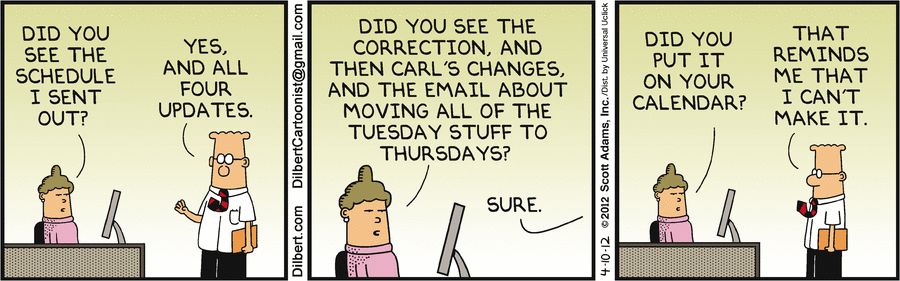 Dilbert Cartoon