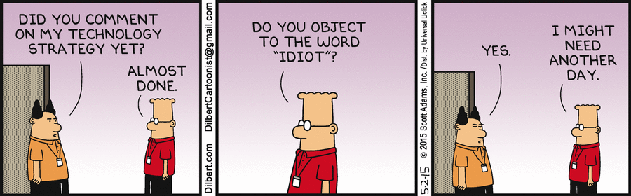Dilbert Cartoon