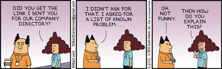 Dilbert Cartoon