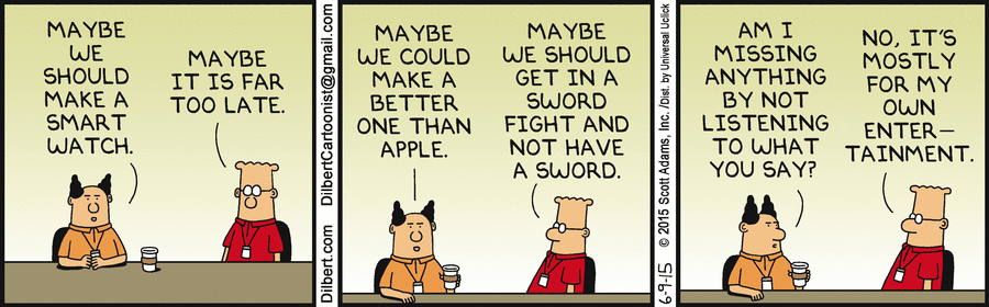 Dilbert Cartoon