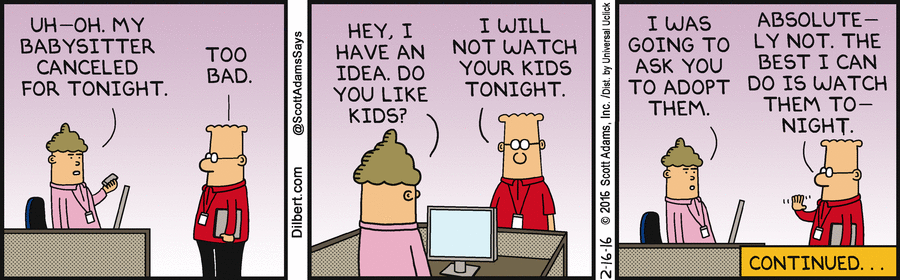 Dilbert Cartoon