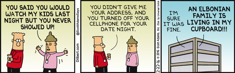 Dilbert Cartoon
