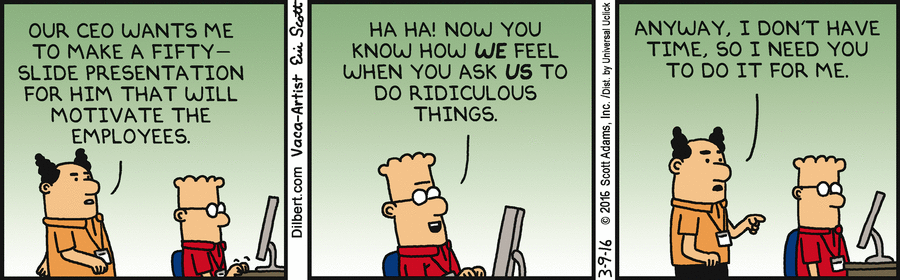 Dilbert Cartoon