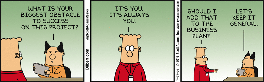 Dilbert Cartoon