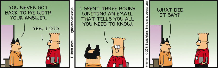 Dilbert Cartoon