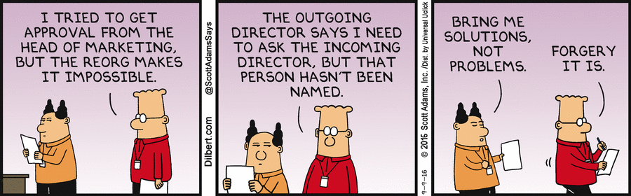 Dilbert Cartoon