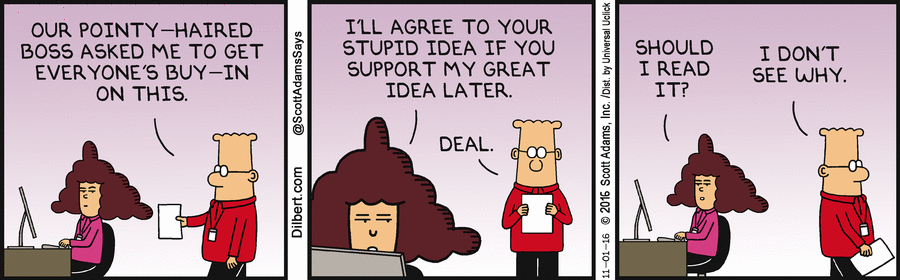 Dilbert Cartoon
