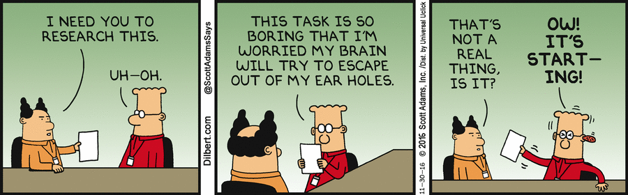 Dilbert Cartoon