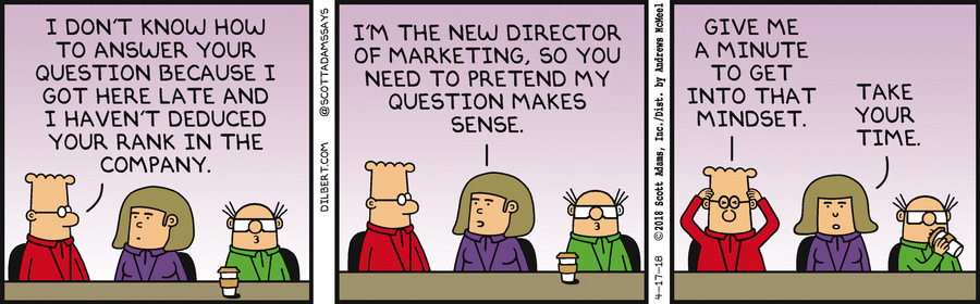 Dilbert Cartoon