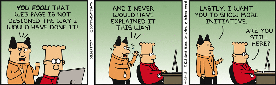 Dilbert Cartoon