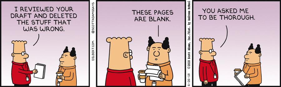 Dilbert Cartoon
