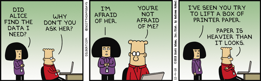 Dilbert Cartoon