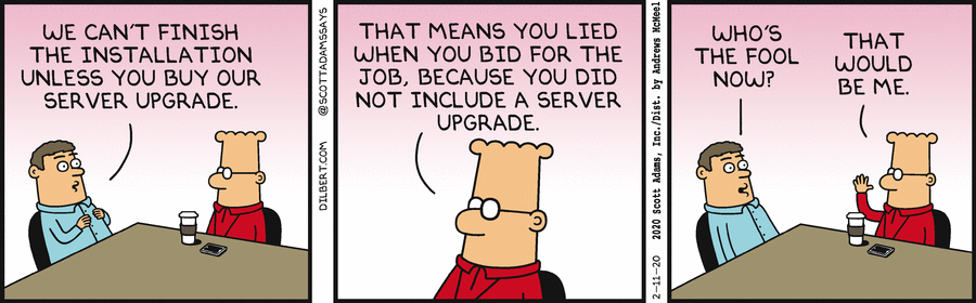 Dilbert Cartoon