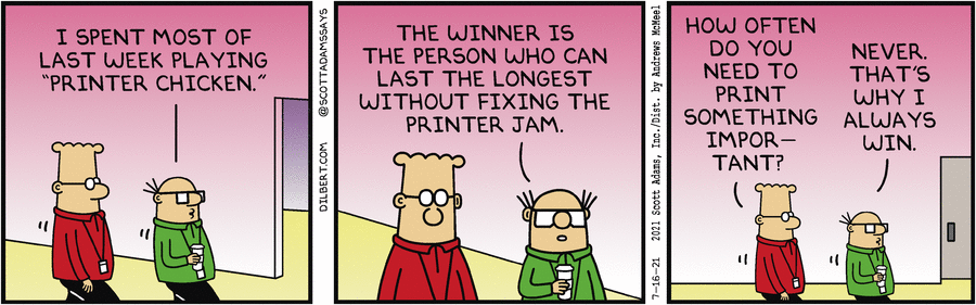 Dilbert Cartoon