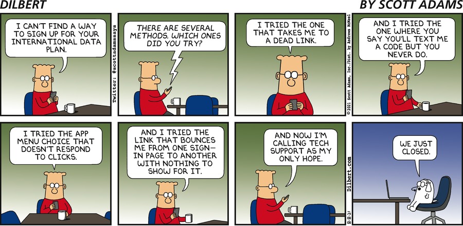 Dilbert Cartoon