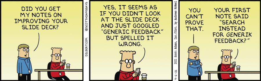 Dilbert Cartoon