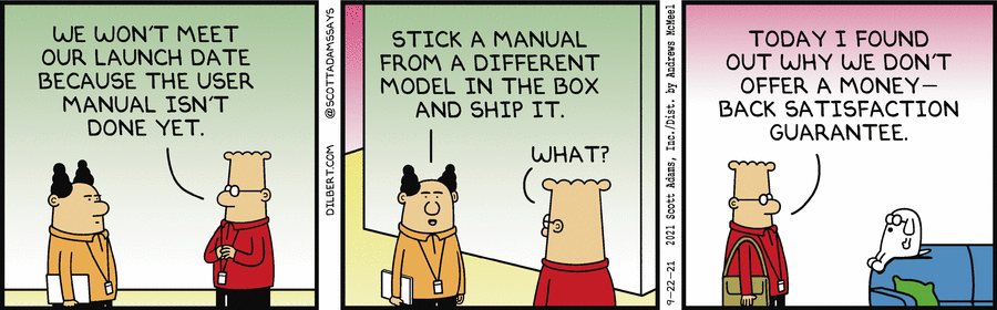 Dilbert Cartoon