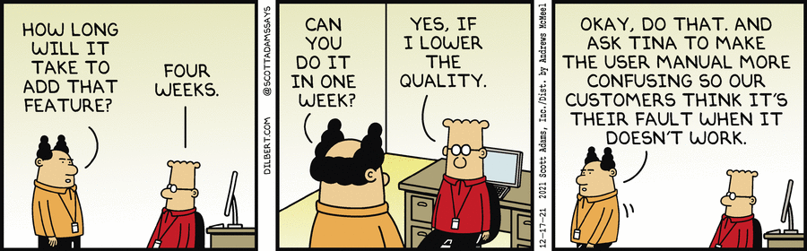 Dilbert Cartoon