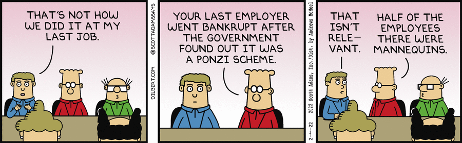 Dilbert Cartoon