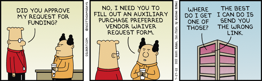 Dilbert Cartoon